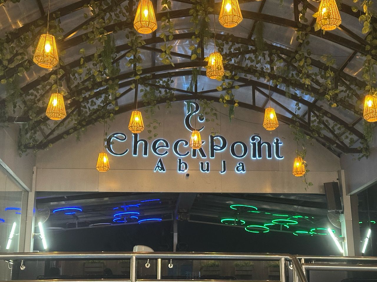 Checkpoint Restaurant and Lounge Menu