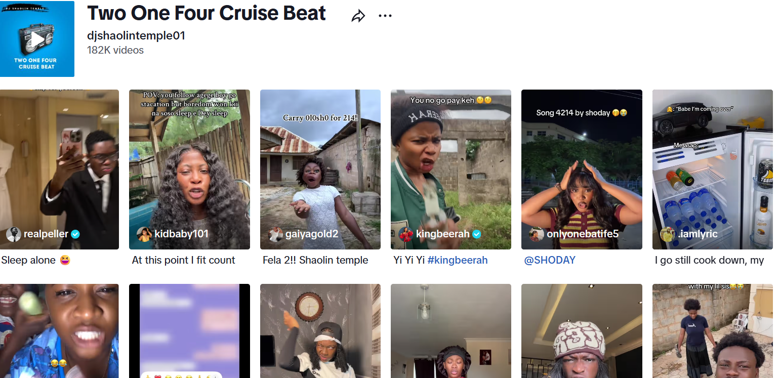 Two One Four Cruise Beat New Viral Sound Dominates TikTok