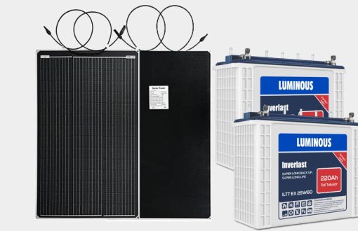 How Many 180W Solar Panels and What Size Inverter You Need for 2×220Ah Batteries (With Prices in Nigeria)