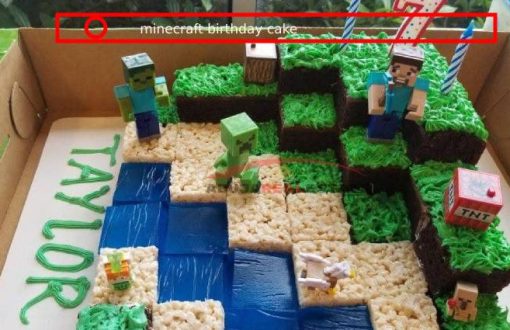 Minecraft Birthday Cake Ideas