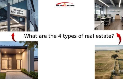 what are the 4 types of real estate?